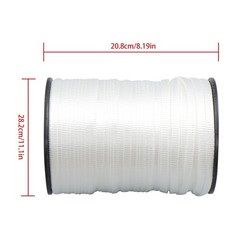 Polyester Pull Tape 1/2″ x 1053′ Mule Tape Flat Rope 1250 lbf Tensile Capacity