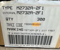 M2732A-2F1 ST MICRO EEPROM , factory box, tube, NEW , 2 PCS