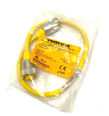 Turck RSK RKM 50-0.6M Minifast Double Ended Cordset 5-Pin Male to Fem U2282-16