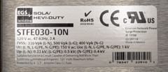 EMERSON / SOLA STFE030-10N / STFE03010N Active Tracking Filter Elite Series-USED