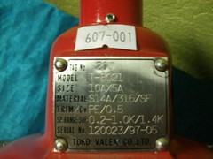 Toko Valex T-8021 T8021 Control Valve