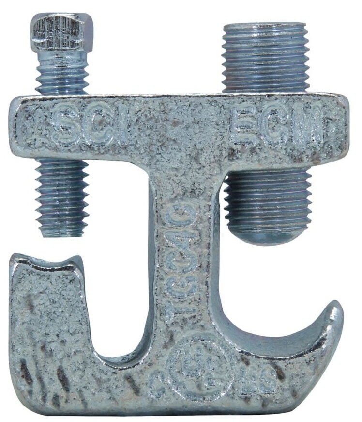 Crouse-Hinds TGC40, 6 to 2/0 AWG, Iron, Cable Tray Grounding Clamp, 1pc