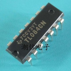 10PCS TL084CN four operational amplifier chip