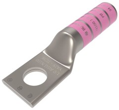 Burndy YA25, 600 V to 35 kV, 1/0 AWG Str Copper, Compression Cable Lug, 1 pc