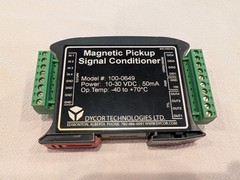 Dycor Magnetic Pickup Signal Conditioner 100-0649 10-30VDC 4 Channel DIN Rail