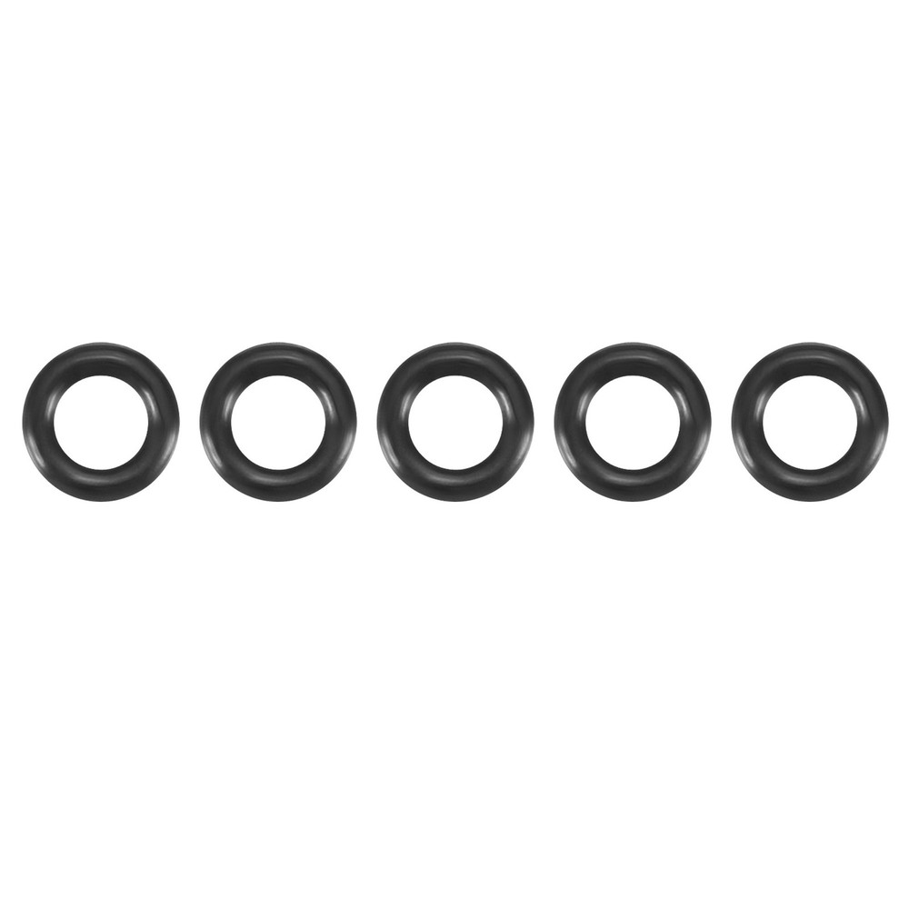 30pc Black Nitrile Butadiene Rubber NBR O-Ring 2.5mm Inner Dia 1mm Width