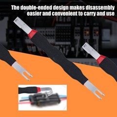 Electrical Disconnect Separator, 7.48×0.39in Au Color: BlackNumber of Items: 1