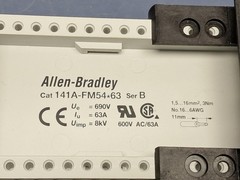 Allen-Bradley 141A-FM54SS63 MCS Standard Busbar Module with Terminals