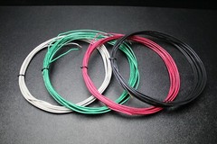 14 GAUGE THHN WIRE SOLID PICK 3 COLORS 25 FT EACH THWN 600V 90C CABLE AWG
