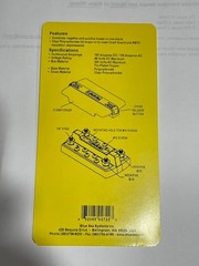 BusBar DualBus Plus 150A – 1/4″ – 20 Stud 5 Gang