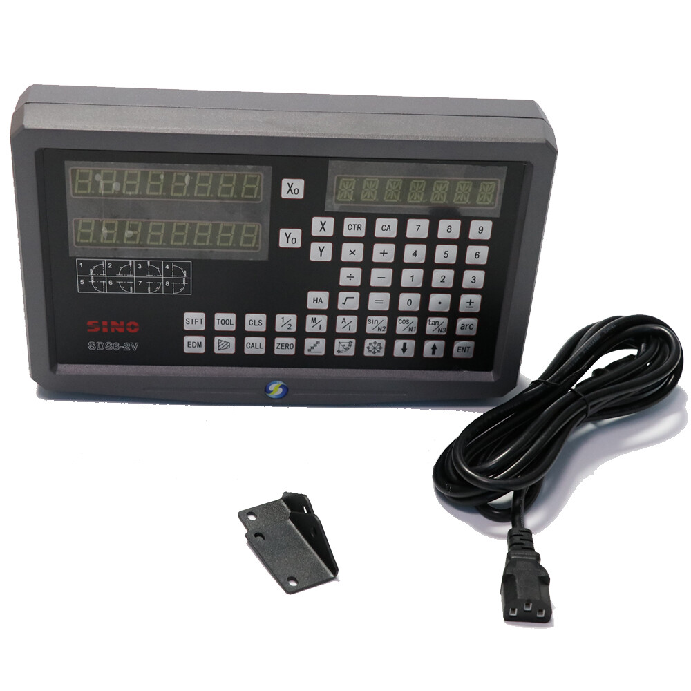 DRO 2-Axis Digital Readout SINO SDS6-2V For Mill Or Lathe Machine