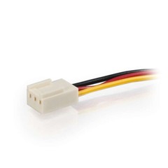 C2G CABLES TO GO #27392 7″ 3-PIN FAN POWER EXTENSION CABLE IN PACKAGE