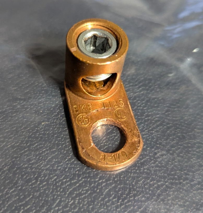 ILSCO BKB L125 Terminal Lug BKBL125 8-1/0 (VT)