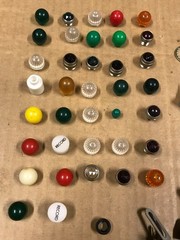 Vintage Lot Of Lamp Socket Caps – (40-45 Pieces In Lot)