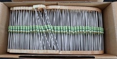 VISHAY 1000x Metal Film Resistors 39Ω 80182066 39 Ohm Tolerance 5% Model WR4