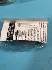 3 BLUE WHITE F-750GPH FLOW METER, .5-5.5 GPH, F-750-GPHS,HARRINGTON, 184643