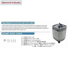 CBK-F4.2gear pump, micro gear pump