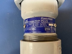 *FREE SHIPPING* CROUSE-HINDS CCP3023BC 30A 2W 3P 600VAC 250VDC POWERMATE PLUG