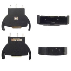 5 x CR2032 Vertical Coin Cell Battery Holder Vertical battery holder Half round
