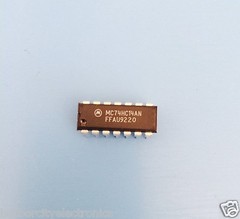10x MC74HC14AN MOTOROLA 74HC14AN IC INVERTER HEX SCHMITT 14 PIN DIP
