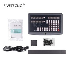 DRO 2 Axis with 2pcs 50-1020mm Linear Scale / Linear Encoder / Measuring Ruler