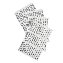 KLEIN TOOLS 56250 USA MADE #1-48 ADHESIVE WIRE MARKERS