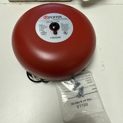 Potter PBA-246 1806024 6″ Red Fire Alarm Bell 24VAC
