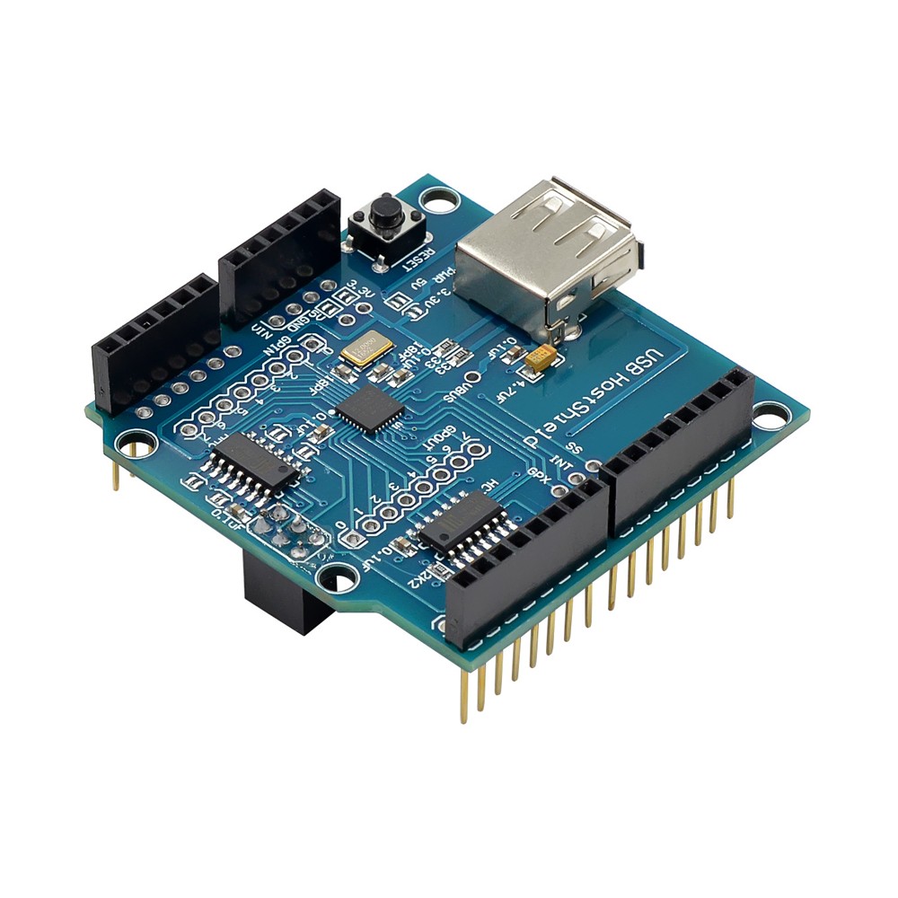 USB Host Shield for Arduino Compatible with Google Android ADK Support UNO MEGA