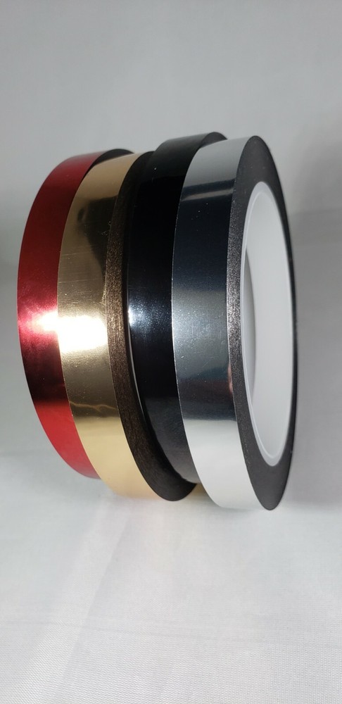METALIZED Polyester Film Tapes, ACRILIC Adhesive, MMYP-1 – 1/4″ X 72YD