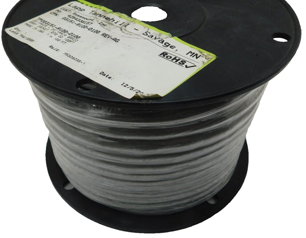 100 foot Spool of Lap Tannehill TPO03151-9100-0100 Cable 22/1 Pair + 24/1 Pair