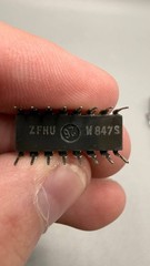 CDP1853CE RCA COSMAC 1800 Series CMOS 1-of-8 Decoder IC 16-DIP Vintage 1979 4x