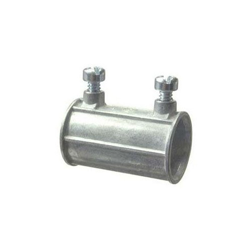 Halex 12212B, 1-1/4″, Die-Cast, Concrete Tight, Set Screw, EMT Coupling, 1 pc