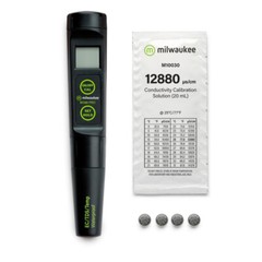 Milwaukee EC60 PRO Waterproof 3-in-1 EC /TDS/Temp Tester for Hydroponics,