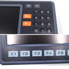 LCD Screen Digital Readout DRO Display w/ Linear Glass Scales