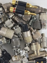Mixed Lot of UHF Connectors KINGS ELECTRONICS KU-59-53 UHF CONNECTOR