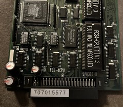 Fuji Circuit Board PCB 970300-0 9703000 FCS-4CPU