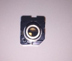 (4 PIECE LOT) MS112B, SWITCHCRAFT CONNECTOR JACK STEREO 6.35MM PANEL MOUNT