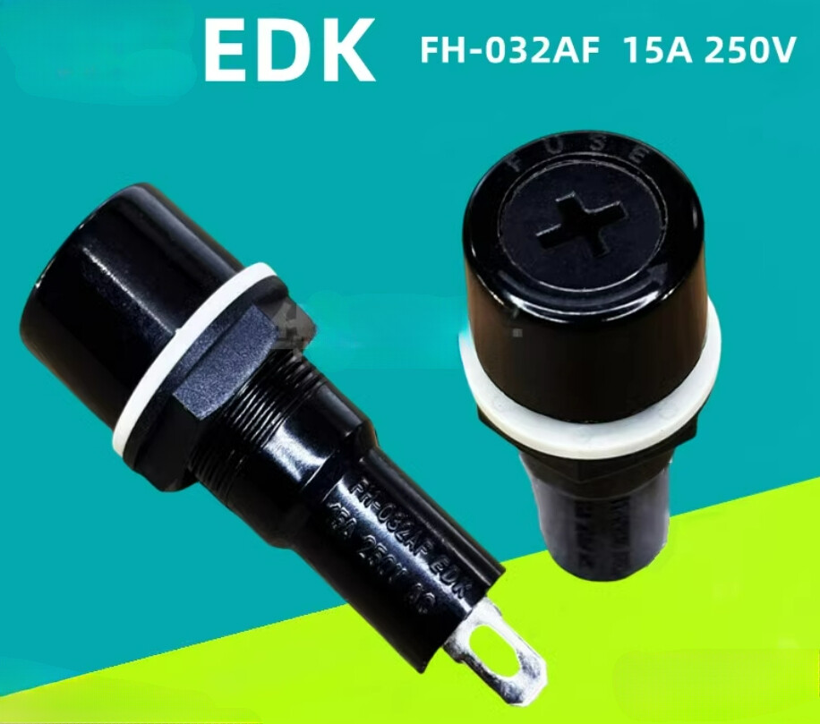 1PCS NEW FIT FOR EDK FH032AF 6X30 15A fuse socket