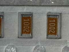 10PCS TFPT1206L1002FV Vishay PTC Thermistors PTC 10Kohms 1% SMD 1206 Linear T/R