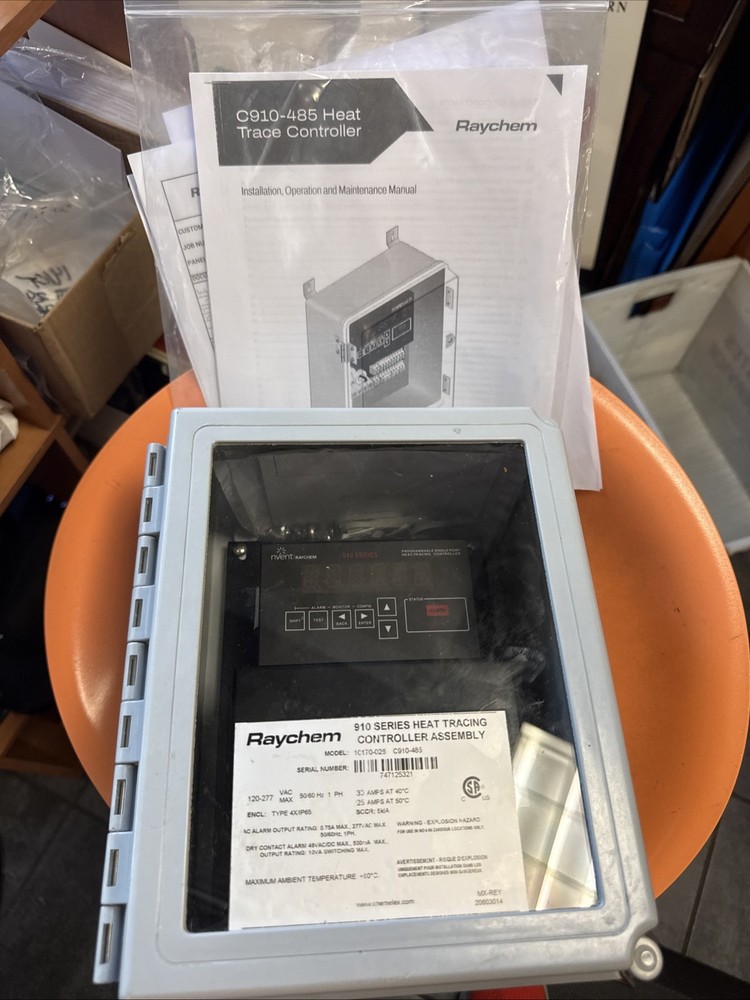 nVent Raychem Heat Trace Control & Monitoring System C910-484 new Open Box
