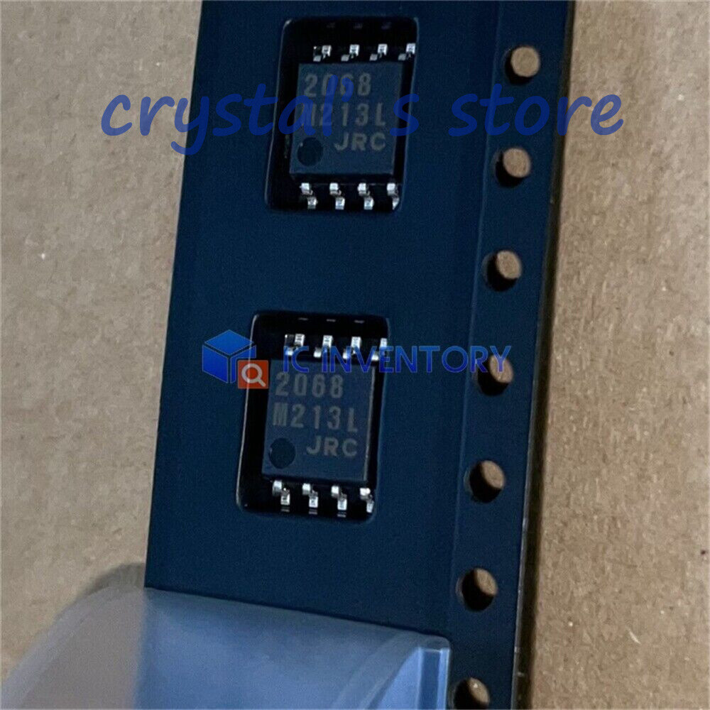 10PCS NJM2068M SOP-8 NJM2068 JRC2068 2068 LOW-NOISE DUAL OPERATIONAL AMPLIFIER