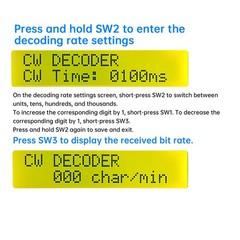 DC 5V CW Morse Code Decoder Circuit Board Welding Practice DIY Electronic Kit