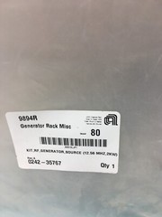AMAT 0242-35767 KIT, RF GENERATOR, SOURCE (12.56MHZ,2KW), 157369
