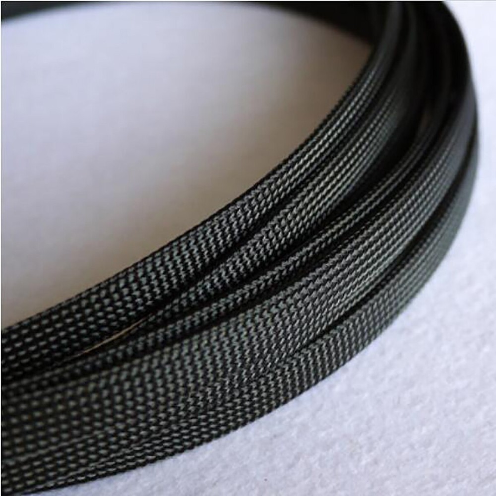 PET Nylon Expandable Braided Tube Sleeve Sheath Dense Car Audio Cable Wire DIY