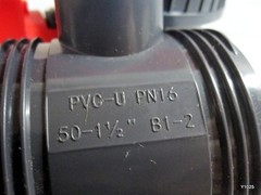 lot of PVC-U PN16 50-1 1/2 B1-1 and B1-2