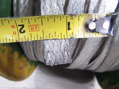 1/2″ BRAIDED GROUND STRAP 6 AWG 240 Stranded Tinned Copper Flat Braid 25Lbs.