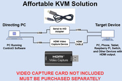 CH340 to CH9329 USB HID Control Cable for DIY KVM Keyboard & Mouse Drive-free