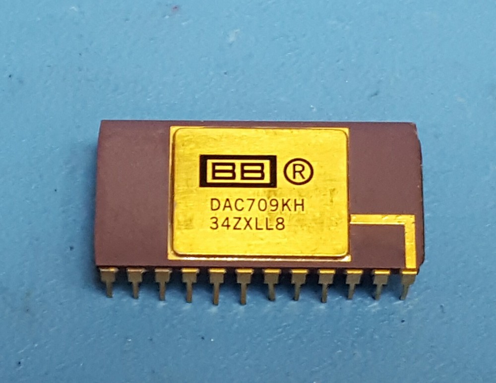 IC Microprocessor-Compatible 16-BIT DAC, BURR-BROWN, DAC709KH, (ONE)