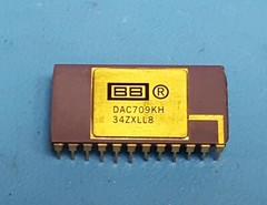 IC Microprocessor-Compatible 16-BIT DAC, BURR-BROWN, DAC709KH, (ONE)