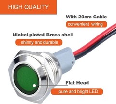 16mm 5/8 Inch LED Indicator Indicator Light